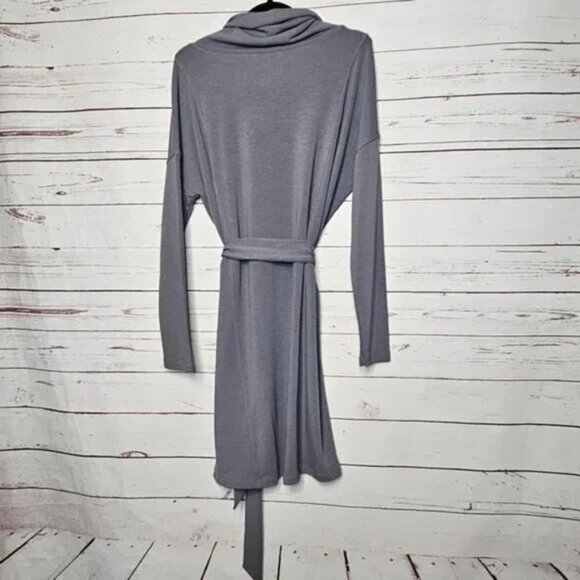 CAbi Cowl Neck Belted Dress Polyester Stretch Medium pullover luxury style soft - Picture 4 of 5